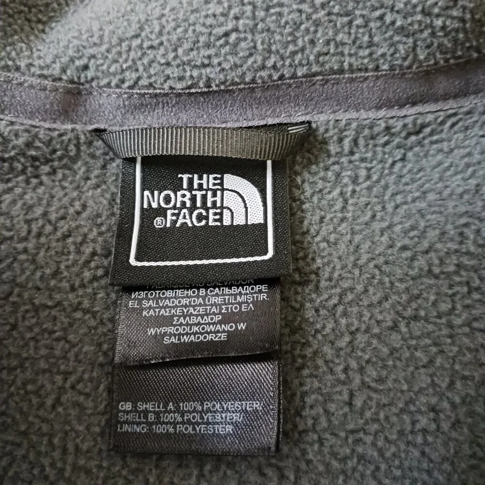 The North Face Jacket Mens M Blue Gray Fleece Full Zip Gorpcore Hiking Outdoors‎